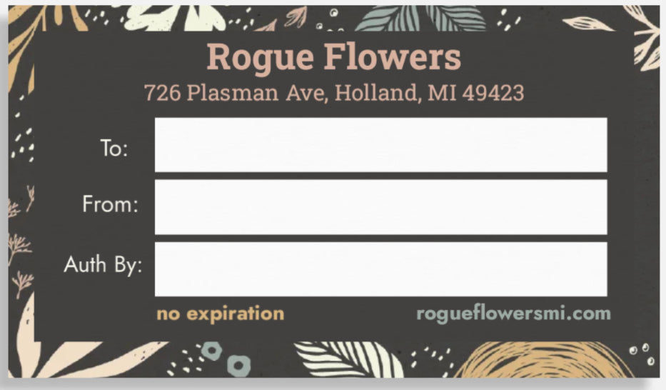 Gift Card - Single Bouquet